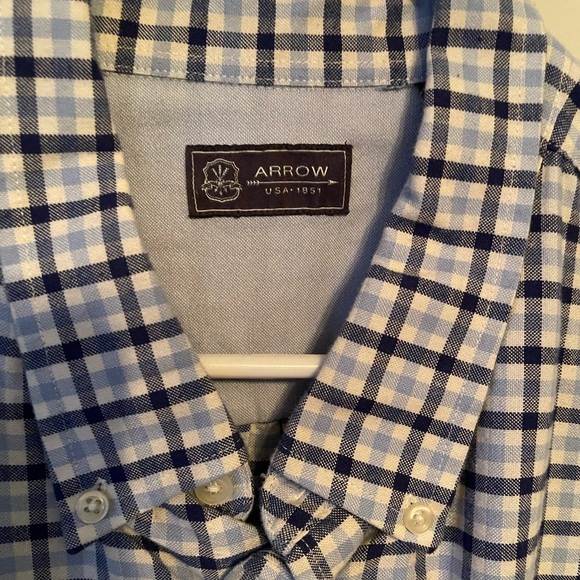Arrow men’s long sleeve button down shirt - Picture 2 of 5